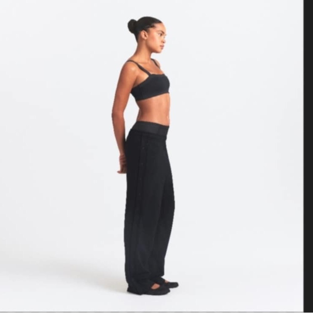 Nike x Skims Matte Tricot Side Snaps Tear-away Pants - Women's size LARGE